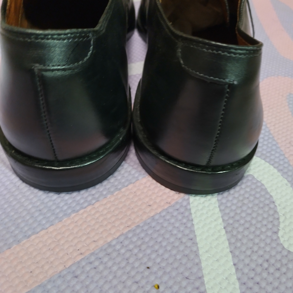 ALLEN EDMONDS  FIFTH AVENUE OXFORD BLACK SHOES 41399 Size 12 - Picture 6 of 11